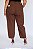 Calça Jeans Baggy Plus Size Mocha - Imagem 5
