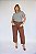 Calça Jeans Baggy Plus Size Mocha - Imagem 3