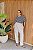 Calça Alfaiataria Salete Tencel Off White - Imagem 5