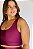 Top Fitness Plus Size Serena Metallic Cherry - Imagem 3