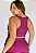 Top Fitness Plus Size Serena Metallic Cherry - Imagem 1