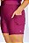 Bermuda Fitness Plus Size com Bolso Metallic Cherry - Imagem 1
