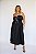 Vestido Tricoline Valentina Preto - Imagem 3