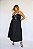 Vestido Tricoline Valentina Preto - Imagem 1