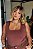 Blusa Talita Cotton Mocha - Imagem 1