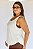 Regata Fitness Plus Size Tech Off White - Imagem 3