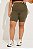Bermuda Fitness Plus Size com Bolso Oliva - Imagem 1