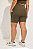 Bermuda Fitness Plus Size com Bolso Oliva - Imagem 3