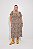 Vestido Lily Floral Marrom - Imagem 1