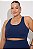 Top Fitness Plus Size Serena Marinho Navy - Imagem 2