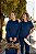 Blusa Manga Longa Fitness Plus Size Tech Marinho - Imagem 2
