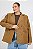 Blazer Manhatann Sarja Com Efeito Camurça Mocha - Imagem 5