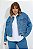 Jaqueta Jeans Plus Size Carolina Com Gola De Veludo - Imagem 1