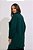Camisa Alfaiataria Louise Crepe Verde Escuro - Imagem 2
