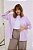 Camisa Alfaiataria Oxford Lavanda - Imagem 9