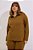 Blusa Polo Manga Longa Fashion Tricot Amêndoa - Imagem 1