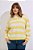 Blusa Polo Manga Longa Listrada Maxi Amarela - Imagem 1