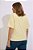 Blusa Polo Manga Curta Listrada Amarela - Imagem 4