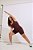 Macaquinho Fitness Plus Size Mocha - Imagem 7