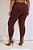 Legging Pezinho Plus Size Canelada Cacau - Imagem 3