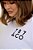 Camiseta Fitness Plus Size 787&Co Branca e Preta - Imagem 4