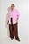 Camisa Alfaiataria Oxford Rosa Sakura - Imagem 6