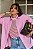 Camisa Alfaiataria Oxford Rosa Sakura - Imagem 11