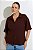 Blusa Polo Crochet Marrom - Imagem 6