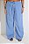 Calça Sheron Tricoline Listrada Azul e Off - Imagem 1