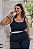 Top Fitness Plus Size Duo Preto e Branco - Imagem 7