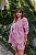 Shorts Sheron Tricoline Listrado Rosa - Imagem 8