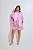 Shorts Sheron Tricoline Listrado Rosa - Imagem 5