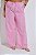 Calça Sheron Tricoline Listrada Rosa - Imagem 1