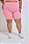 Bermuda Fitness Plus Size Com Bolso Rosa - Imagem 1