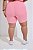 Bermuda Fitness Plus Size Com Bolso Rosa - Imagem 4