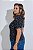 Blusa Manoela Manga Curta Poá Preto - Imagem 3