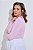 Blusa Manoela Manga Longa Poá Rosa - Imagem 4