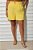 Shorts Alfaiataria Suelen Tencel Amarelo - Imagem 1