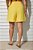 Shorts Alfaiataria Suelen Tencel Amarelo - Imagem 5