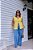 Colete Alfaiataria Tencel Amarelo - Imagem 2