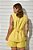 Colete Alfaiataria Tencel Amarelo - Imagem 5