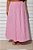 Saia Alfaiataria Fabíola Listrada Rosa - Imagem 1