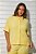 Blusa Polo Atoalhado Amarelo - Imagem 1