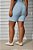 Bermuda Fitness Plus Size Azul Serenity - Imagem 4
