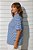 Camiseta Basic Listrada Azul - Imagem 5