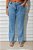 Calça Jeans Cintura Cruzada Plus Size Vick - Imagem 1