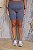 Bermuda Fitness Plus Size Com Bolso Cinza - Imagem 1
