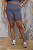 Bermuda Fitness Plus Size Cinza - Imagem 1