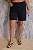 Shorts Jeans Plus Size Preto - Imagem 1