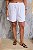 Shorts Stella Tricoline Branco - Imagem 1